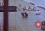 Image of USS Enterprise CV-6 after Kamikaze attack Pacific Ocean, 1945, second 28 stock footage video 65675050832