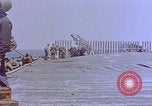 Image of USS Enterprise CV-6 after Kamikaze attack Pacific Ocean, 1945, second 30 stock footage video 65675050832