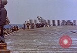 Image of USS Enterprise CV-6 after Kamikaze attack Pacific Ocean, 1945, second 31 stock footage video 65675050832