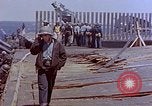 Image of USS Enterprise CV-6 after Kamikaze attack Pacific Ocean, 1945, second 43 stock footage video 65675050832
