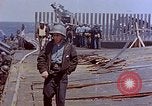 Image of USS Enterprise CV-6 after Kamikaze attack Pacific Ocean, 1945, second 44 stock footage video 65675050832