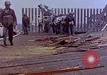 Image of USS Enterprise CV-6 after Kamikaze attack Pacific Ocean, 1945, second 45 stock footage video 65675050832
