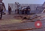Image of USS Enterprise CV-6 after Kamikaze attack Pacific Ocean, 1945, second 46 stock footage video 65675050832