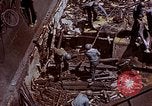 Image of USS Enterprise CV-6 after Kamikaze attack Pacific Ocean, 1945, second 53 stock footage video 65675050832