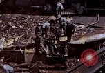 Image of USS Enterprise CV-6 after Kamikaze attack Pacific Ocean, 1945, second 62 stock footage video 65675050832