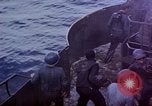 Image of CV-6 USS Enterprise aftermath of kamikaze attack Pacific Ocean, 1945, second 11 stock footage video 65675050833