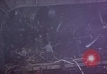 Image of CV-6 USS Enterprise aftermath of kamikaze attack Pacific Ocean, 1945, second 16 stock footage video 65675050833