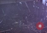 Image of CV-6 USS Enterprise aftermath of kamikaze attack Pacific Ocean, 1945, second 18 stock footage video 65675050833