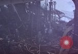 Image of CV-6 USS Enterprise aftermath of kamikaze attack Pacific Ocean, 1945, second 19 stock footage video 65675050833