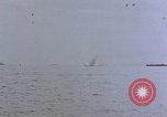 Image of CV-6 USS Enterprise aftermath of kamikaze attack Pacific Ocean, 1945, second 38 stock footage video 65675050833