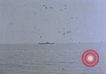Image of CV-6 USS Enterprise aftermath of kamikaze attack Pacific Ocean, 1945, second 49 stock footage video 65675050833