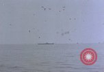Image of CV-6 USS Enterprise aftermath of kamikaze attack Pacific Ocean, 1945, second 51 stock footage video 65675050833