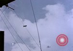 Image of USS Enterprise severely damaged by Kamikaze strike Pacific Ocean, 1945, second 10 stock footage video 65675050835