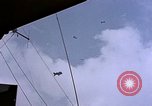 Image of USS Enterprise severely damaged by Kamikaze strike Pacific Ocean, 1945, second 12 stock footage video 65675050835