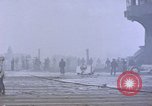 Image of USS Enterprise severely damaged by Kamikaze strike Pacific Ocean, 1945, second 38 stock footage video 65675050835
