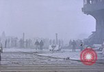 Image of USS Enterprise severely damaged by Kamikaze strike Pacific Ocean, 1945, second 39 stock footage video 65675050835