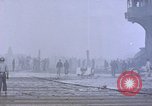 Image of USS Enterprise severely damaged by Kamikaze strike Pacific Ocean, 1945, second 40 stock footage video 65675050835