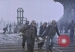 Image of USS Enterprise severely damaged by Kamikaze strike Pacific Ocean, 1945, second 43 stock footage video 65675050835