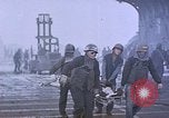 Image of USS Enterprise severely damaged by Kamikaze strike Pacific Ocean, 1945, second 44 stock footage video 65675050835