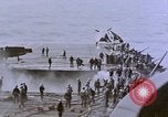 Image of USS Enterprise severely damaged by Kamikaze strike Pacific Ocean, 1945, second 56 stock footage video 65675050835