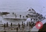 Image of USS Enterprise severely damaged by Kamikaze strike Pacific Ocean, 1945, second 58 stock footage video 65675050835