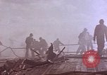 Image of USS Enterprise kamikaze attack Pacific Ocean, 1945, second 19 stock footage video 65675050836