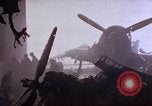 Image of USS Enterprise kamikaze attack Pacific Ocean, 1945, second 34 stock footage video 65675050836