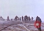 Image of USS Enterprise kamikaze attack Pacific Ocean, 1945, second 41 stock footage video 65675050836