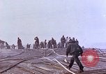 Image of USS Enterprise kamikaze attack Pacific Ocean, 1945, second 42 stock footage video 65675050836
