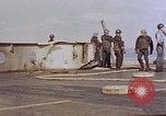 Image of USS Enterprise kamikaze attack Pacific Ocean, 1945, second 61 stock footage video 65675050836