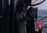 Image of U.S. Navy TBF Avenger aircraft drop practice bombs on target sled Pacific Ocean, 1945, second 58 stock footage video 65675050838