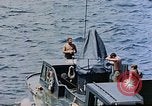Image of motor launch Pacific Ocean, 1945, second 21 stock footage video 65675050839