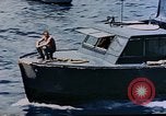 Image of motor launch Pacific Ocean, 1945, second 38 stock footage video 65675050839