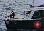 Image of motor launch Pacific Ocean, 1945, second 41 stock footage video 65675050839