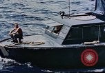 Image of motor launch Pacific Ocean, 1945, second 42 stock footage video 65675050839