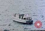 Image of motor launch Pacific Ocean, 1945, second 54 stock footage video 65675050839