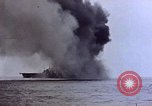 Image of USS Bunker Hill Pacific Ocean, 1945, second 22 stock footage video 65675050859