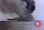Image of USS Bunker Hill Pacific Ocean, 1945, second 25 stock footage video 65675050859
