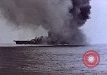 Image of USS Bunker Hill Pacific Ocean, 1945, second 28 stock footage video 65675050859