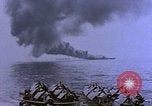 Image of USS Bunker Hill Pacific Ocean, 1945, second 27 stock footage video 65675050860