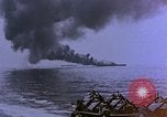 Image of USS Bunker Hill Pacific Ocean, 1945, second 37 stock footage video 65675050860