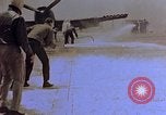 Image of F6F Hellcat aircraft on fire Pacific Ocean, 1945, second 25 stock footage video 65675050861