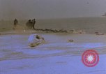 Image of F6F Hellcat aircraft on fire Pacific Ocean, 1945, second 27 stock footage video 65675050861