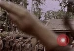 Image of American flag raising ceremony Saipan Northern Mariana Islands, 1944, second 1 stock footage video 65675050871
