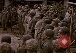 Image of American flag raising ceremony Saipan Northern Mariana Islands, 1944, second 14 stock footage video 65675050871