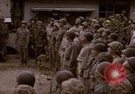 Image of American flag raising ceremony Saipan Northern Mariana Islands, 1944, second 16 stock footage video 65675050871