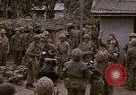Image of American flag raising ceremony Saipan Northern Mariana Islands, 1944, second 22 stock footage video 65675050871