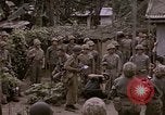 Image of American flag raising ceremony Saipan Northern Mariana Islands, 1944, second 23 stock footage video 65675050871
