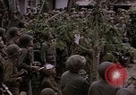 Image of American flag raising ceremony Saipan Northern Mariana Islands, 1944, second 30 stock footage video 65675050871