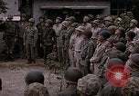 Image of American flag raising ceremony Saipan Northern Mariana Islands, 1944, second 35 stock footage video 65675050871